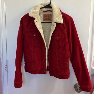 Levi’s Corduroy and Sherpa Trucker Jacket